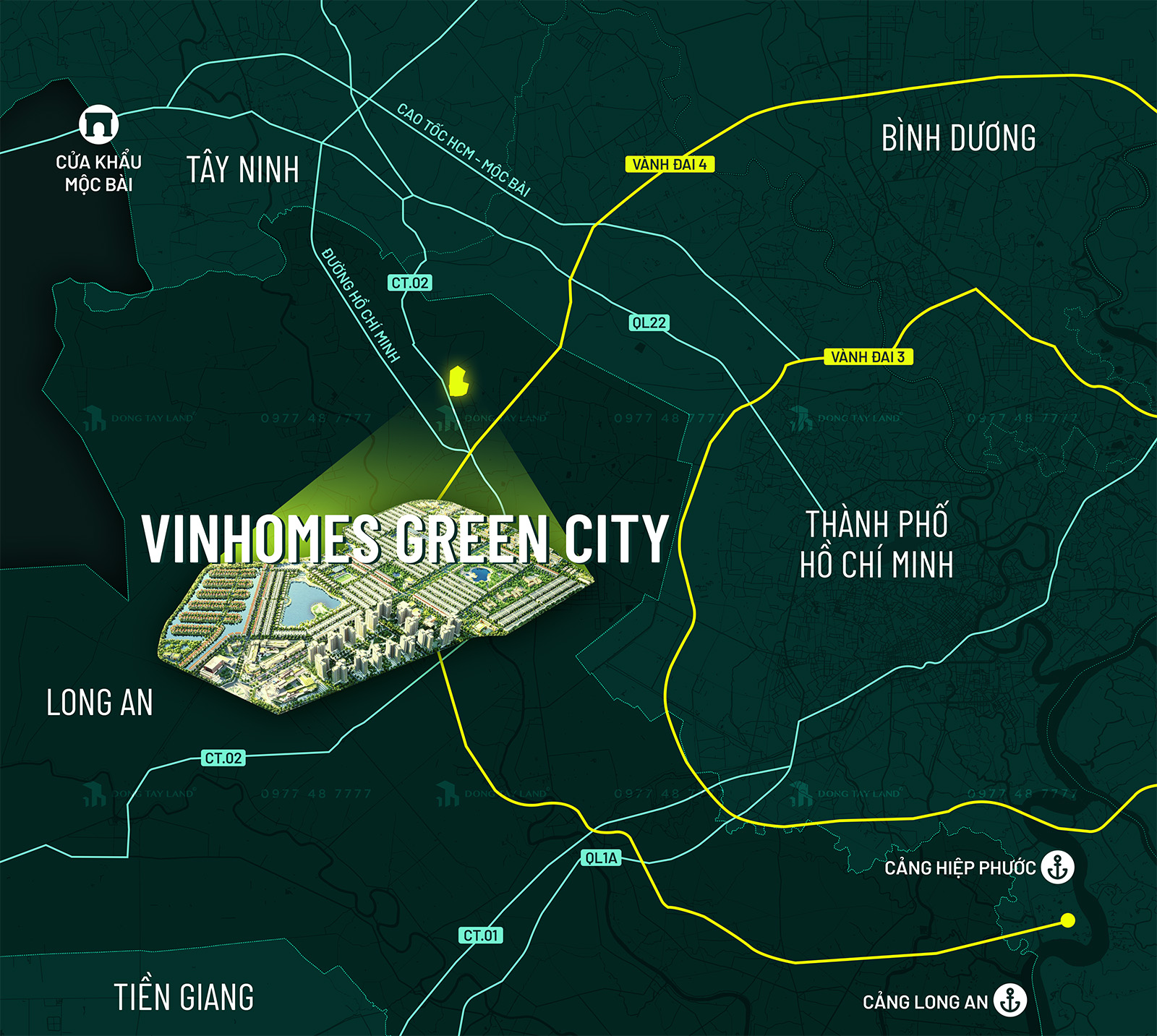 Vinhomes Green City Map